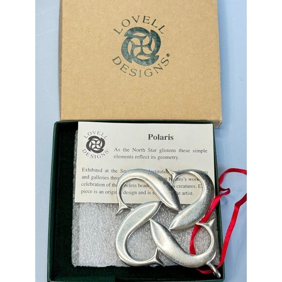 Lovell Designs Other - Lovell Designs Polaris North Star Pewter Christmas Cove Ornament 2 1/4"